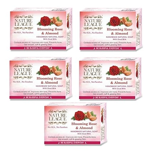 Blooming Rose & Almond Natural Soap-500Grams